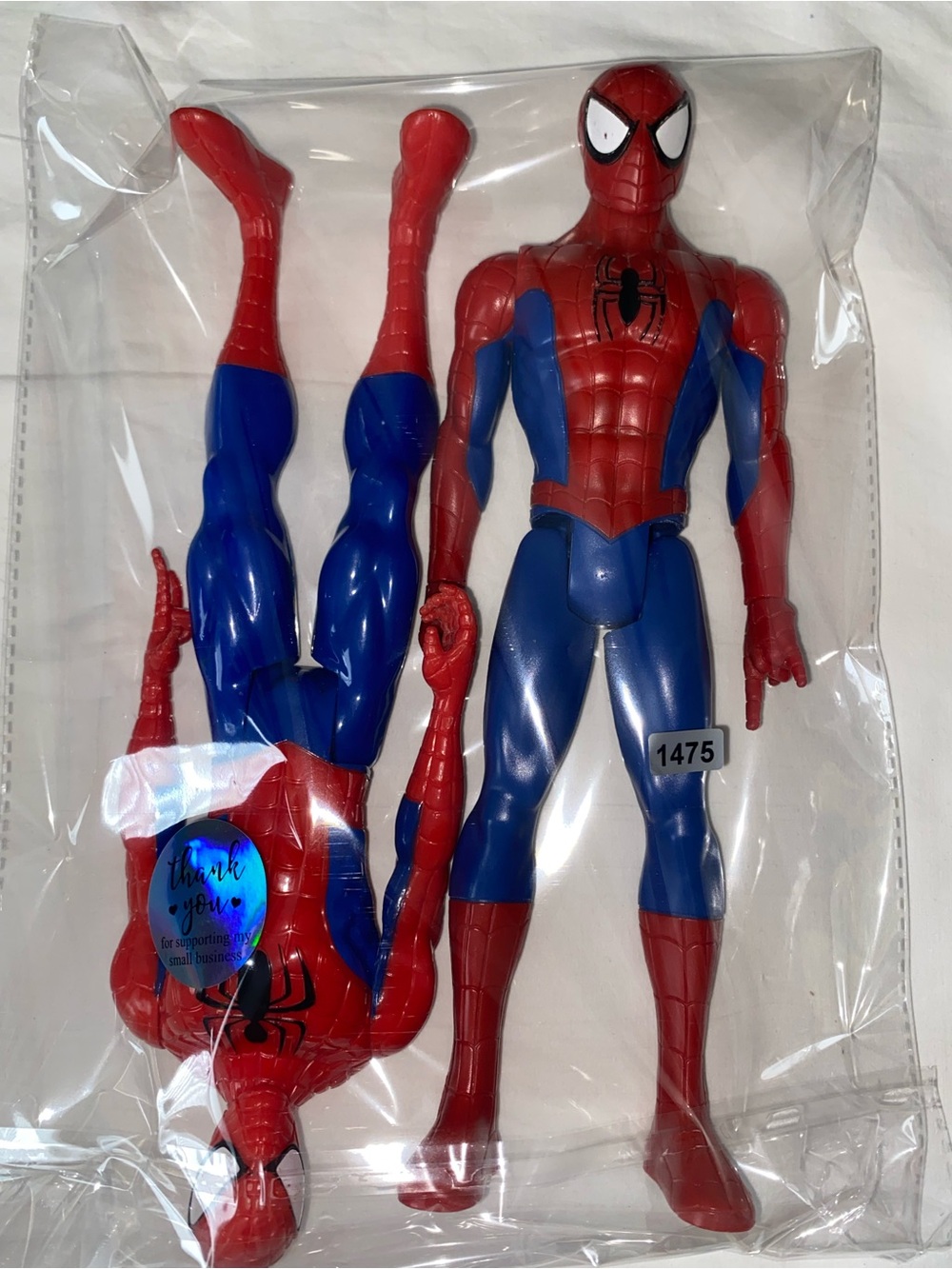 Marvel Red & Blue Spider-Man Twin Pack Action Figures - Picture 7 of 7